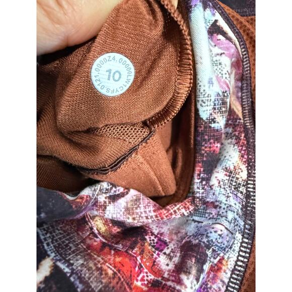 Lululemon Wunder Train Set Bra 10 Leggings 6 Multi Color Yoga Gym Activewear - Picture 11 of 14